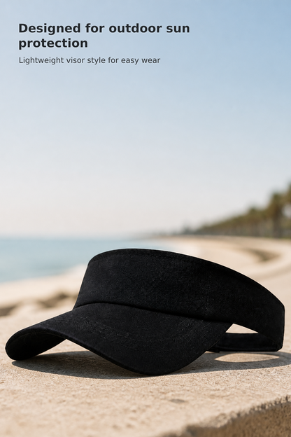 Unisex Sports Sun Visor Hat for Outdoor Activities