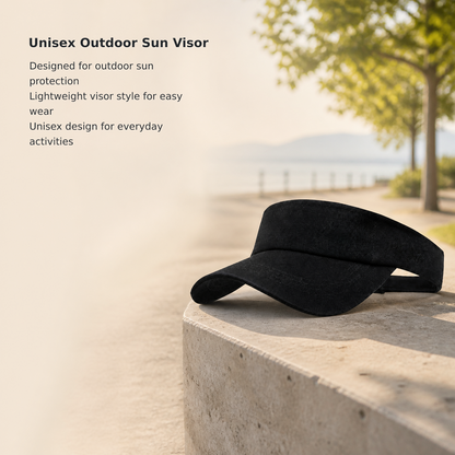Unisex Sports Sun Visor Hat for Outdoor Activities