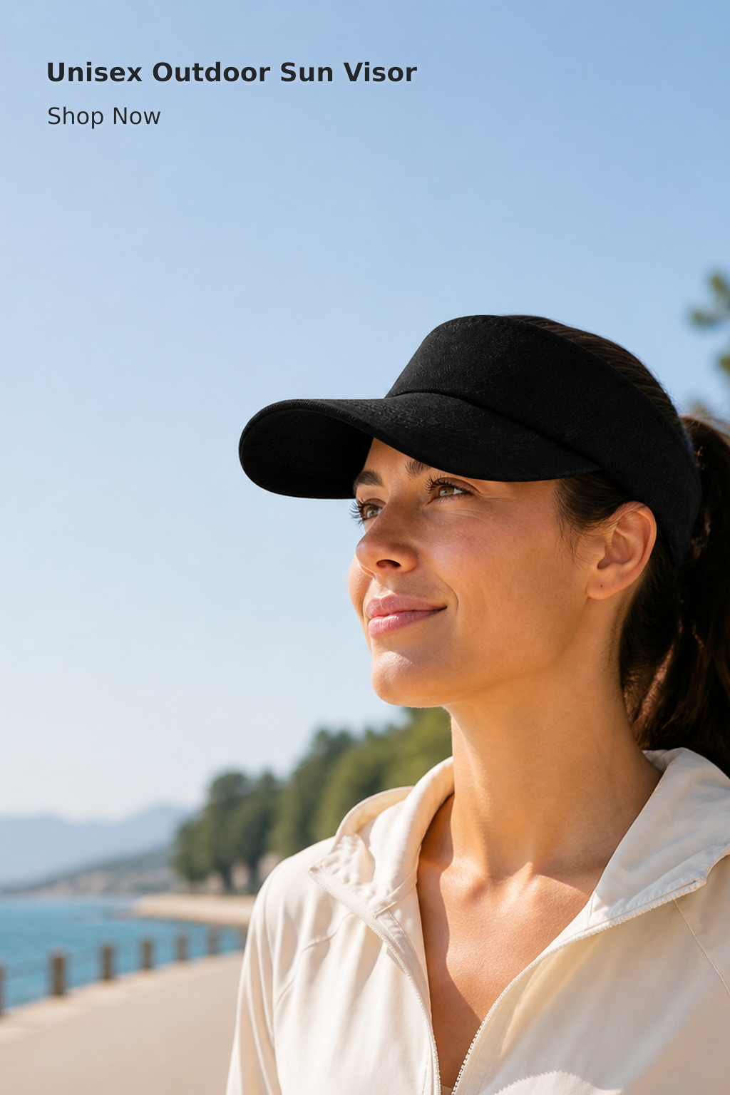 Unisex Sports Sun Visor Hat for Outdoor Activities